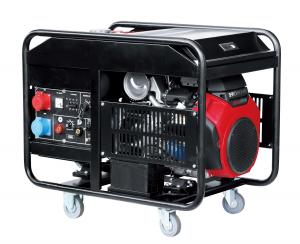 Cheap 17L Fuel Tank Single Phase 10HP Portable Welding Generator for sale