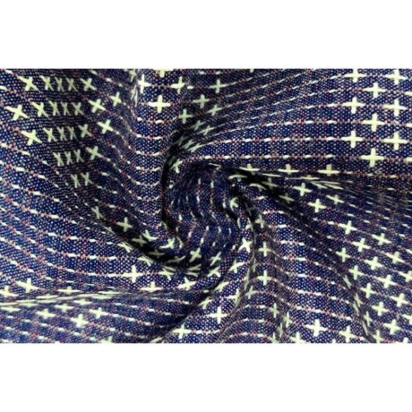 85% Cotton 15% Linen Fabric High End Woven Fabric Quick Drying High End