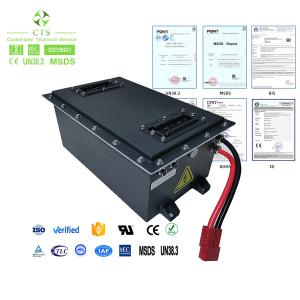 Cheap Rechargeable Ion Lifepo4 Lithium Battery 48v 72v 60ah 80ah For Electric Forklift Golf Cart for sale