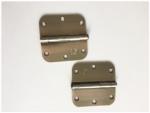 Antique Copper Concealed Door Hinges Detachable Movable 4" Small Size