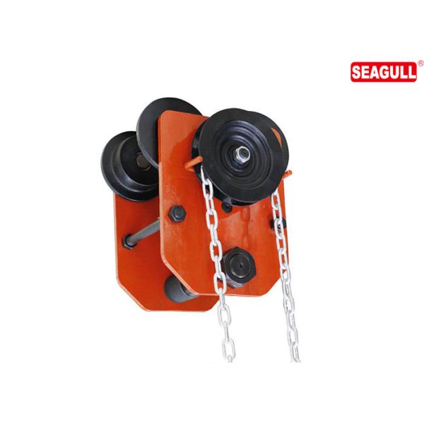 1t  manual push travel trolley with high quality chain