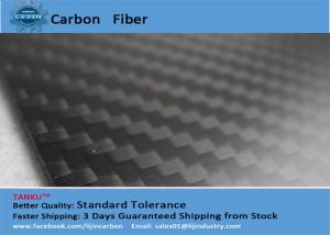 Cheap High Performance Full carbon fiber material inside Colourful 3K Weave Carbon Fiber Plate for sale