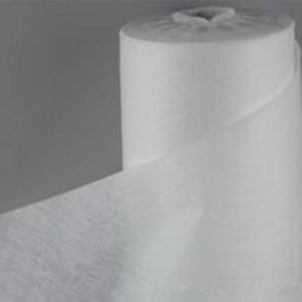 Cold Water Soluble Non Woven Fabric , Garment Dissolving PVA Interlining Fabric