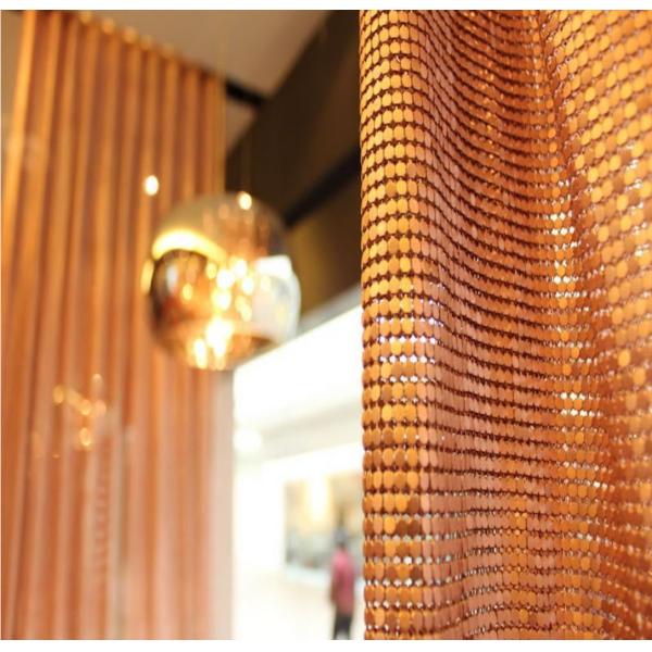 Decoration Metal Sequin Fabric 200gsm With Moderate Flexibility