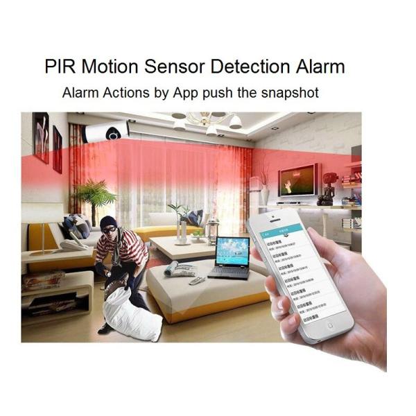 EC5 720P Fisheye Panorama WIFI P2P IP Camera IR Night Vision CCTV DVR Wireless Remote Surveillance on iOS/Android App
