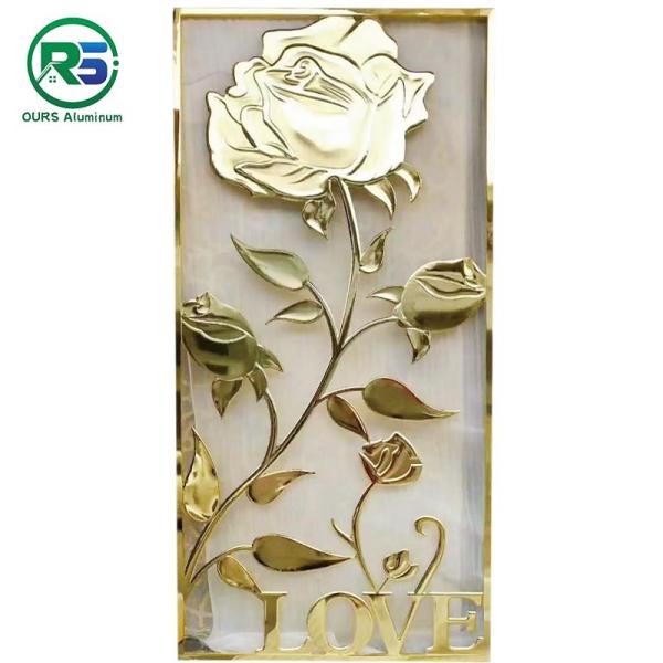 Privacy Garden Aluminium Decorative Screens Patio Divider Outdoor Laser Cut Metal Railing Balcony Deck