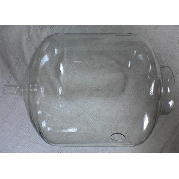 High Accurate 50 Liter Borosilicate Glass Milk Receiver For Receiving Fresh Milk
