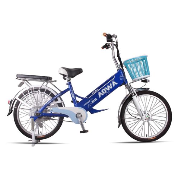 2 Seats Hybrid Electric Bikes 125Kg Power Assisted Bicycle With Battery Power