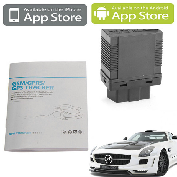 GPS306 OBD II Car Vehicle Security GSM GPRS GPS Tracker + Car On-Board Diagnostics Trouble-Shoot Tool W/ iOS/Android App
