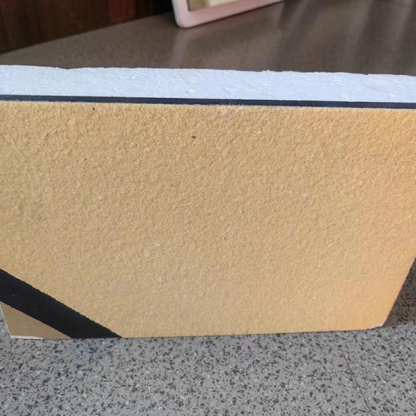 Customized High Density Calcium Silicate & Polyurethane Board Insulation Decoration Panel