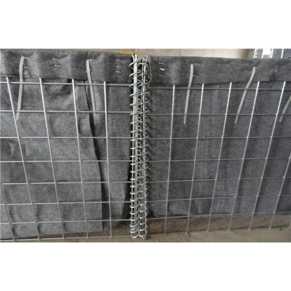 Military Hesco Gabion Baskets Galvanized High Security Welded Gabion Box