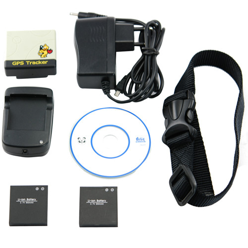 Pet animal dog cat GPS Tracker with collar W/ web tracking on Google Map on mobile phone