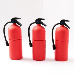 China 3D Fire Extinguisher Personalized Usb Flash Drives 3.0 2.0 32GB 64GB 30MB/S on sale