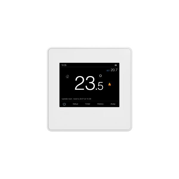 Larger Seamless Screen Smart WiFi Thermostats System For Home Heating And Air Conditioning