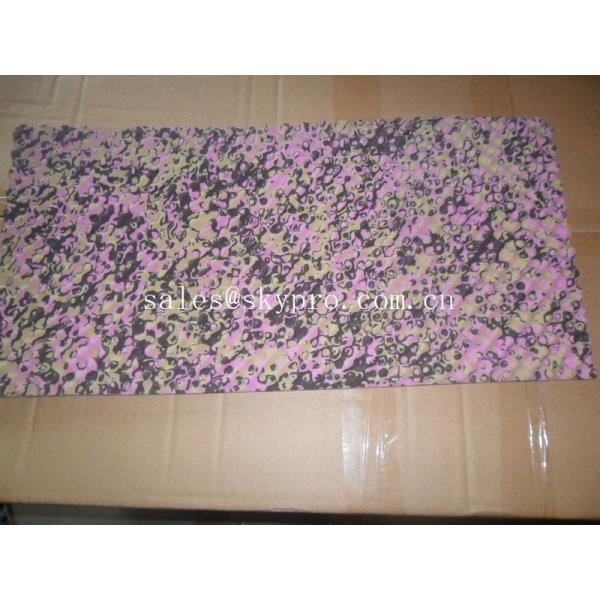 Camoulflage / color multiple EVA Foam Sheet sole , smooth / embossed / laminated Surface