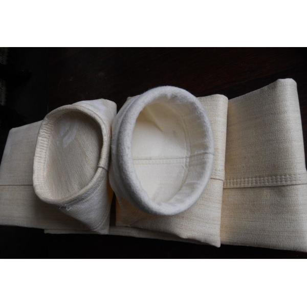 Industrial Non Woven Nomex Filter Bags High Temperature Wear Resistance