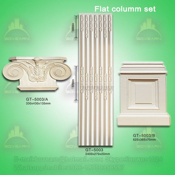 Green Building Material Plane Roman Pillar 