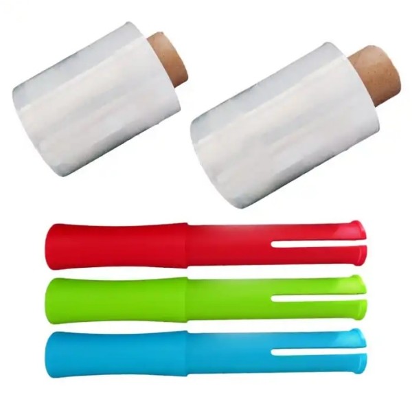 Custom Accepted Turnover Stretch And Shrink Film With Plastic Handle