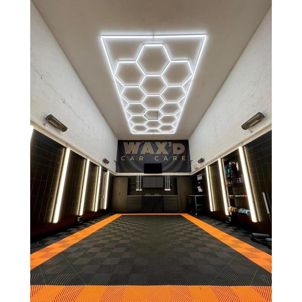 Water Resistant 18mm Polypropylene Garage Floor Tiles For Gyms And Workshops