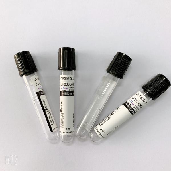 Hospital Medical Vacuum Blood Collection Tube Accurate Vacuum Draw Volume