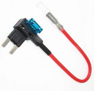 Cheap Micro Automotive Fuse Adapter Kit 12V 15 AMP Blade Fuse Holder for sale