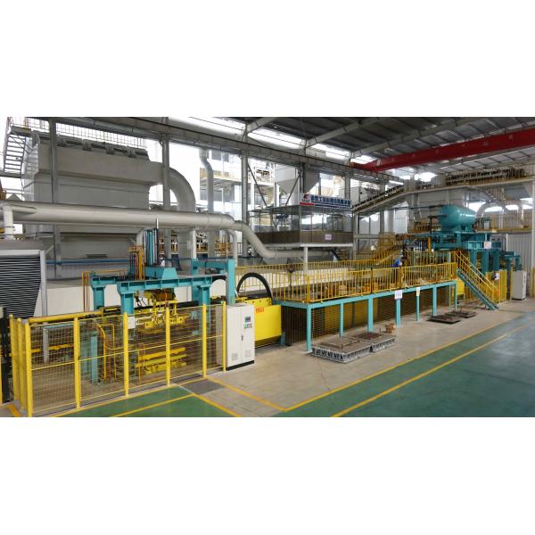 Safety Automatic Moulding Machine High Adaptability Moulding Line