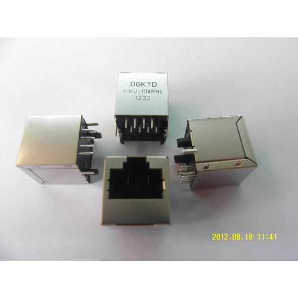 Vertical entry 100 Base-tx RJ45 LAN Jack High Performance Communication IEEE 802.3
