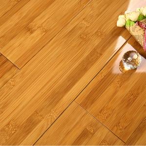 Cheap Vertical Bamboo Laminated Flooring  Carbonized Color Solid Flooring Indoor for sale