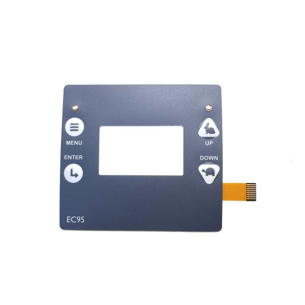 UV Resistant Waterproof Membrane Switch High Flexibility 1.0MM Pitch For Outdoor Controller