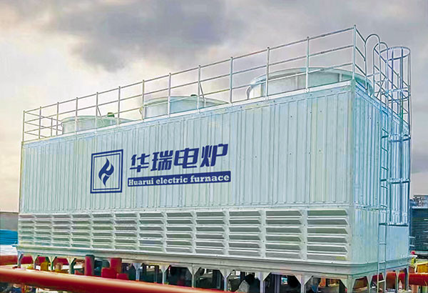 Hydraulic Open Cooling Tower Medium Frequency Electric Melting Furnace