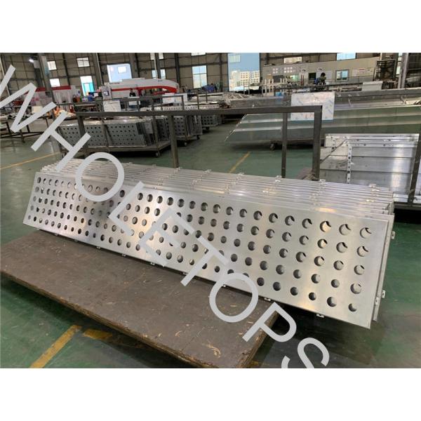 SGS 2.5mm 3.5mm Custom Perforated Aluminum Sheet With Welding & Stiffener