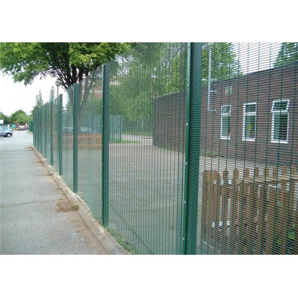 anti-climbing fence clearvu 358 security fence,low price invisible security pvc coated clearvu 358 fence