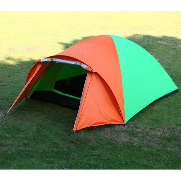 3 to 4 person Hot selling waterproof 2 person outdoor camping tent(HT6025)