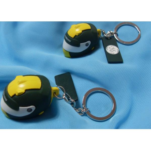 100% Silicone Key Chain Personalized Promotional Gifts Fashionable