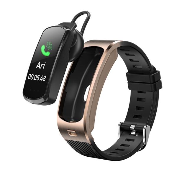 HL6 Smart Watch 0.96inch Android IOS Waterproof Silica 90MAH Gel IP67 Waterproof Smart Bracelet