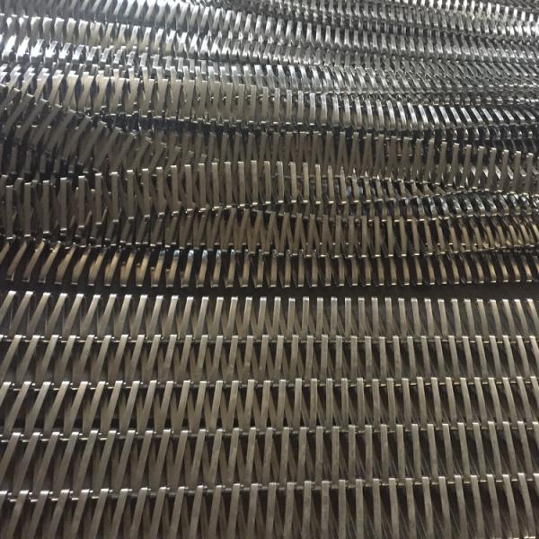 Square Opening Spiral Wire Mesh 0.5mm - 5mm Wire Dia 8.9kgs/M2