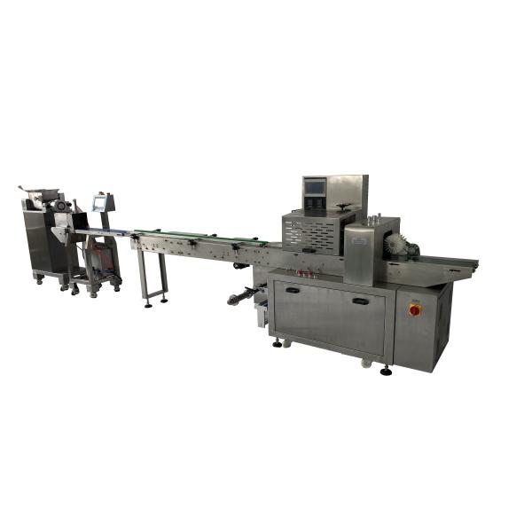 Full Automatic Energy Bar Flow Wrapper With Feeding