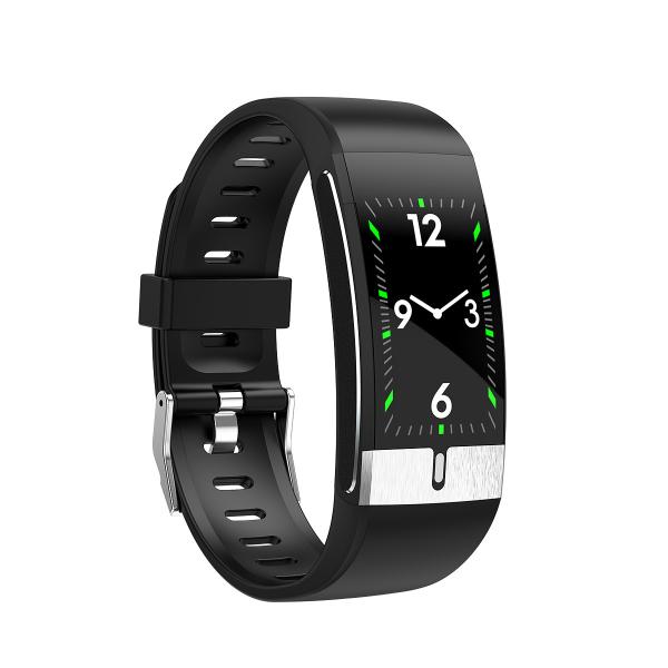 IP68 E80 Temperature Monitoring Smart Watch 24G Health Bracelet Waterproof