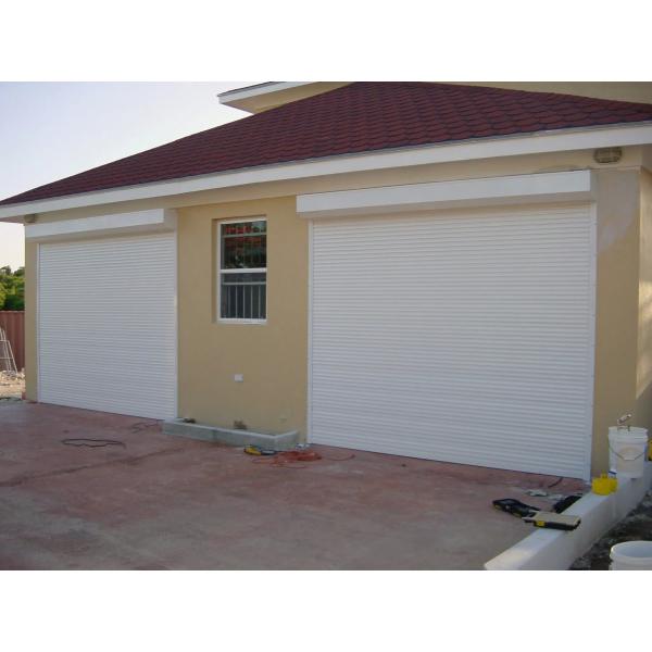 Remote Control PU Foam Aluminum Slat Sound Proof Fire Rated Roller Shutter Door