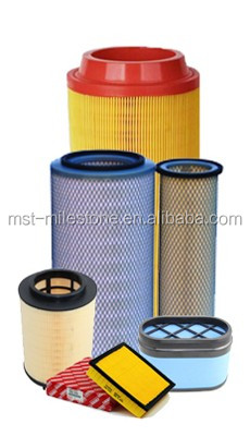 Air filter manufacturer Construction machinery parts engine honeycomb air filter 2525001 2525002 for filters air