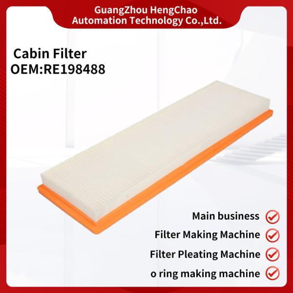 Filter Making Equipment Production Rectangular Car Air Filter Re198488