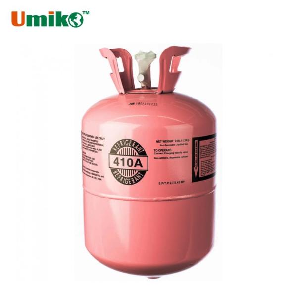 25lb HFC 410A Refrigerant Gas For HVAC Systems High Energy Efficiency