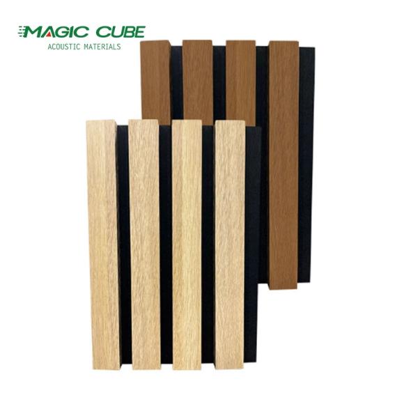 Decorative Slat Wood Acoustic Panel Interior Acupanel Acoustic Wood Panel