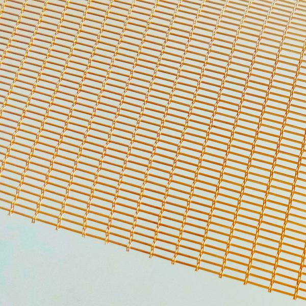 Clear Bronze Grey Tinted Laminated Glass Fabric With Metal Wire Mesh