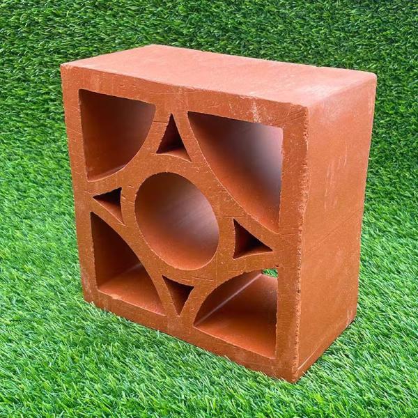 Chinese Retro Style Air Vent Block Decorative Material Building Outdoor Clay Brick Wall Fencing