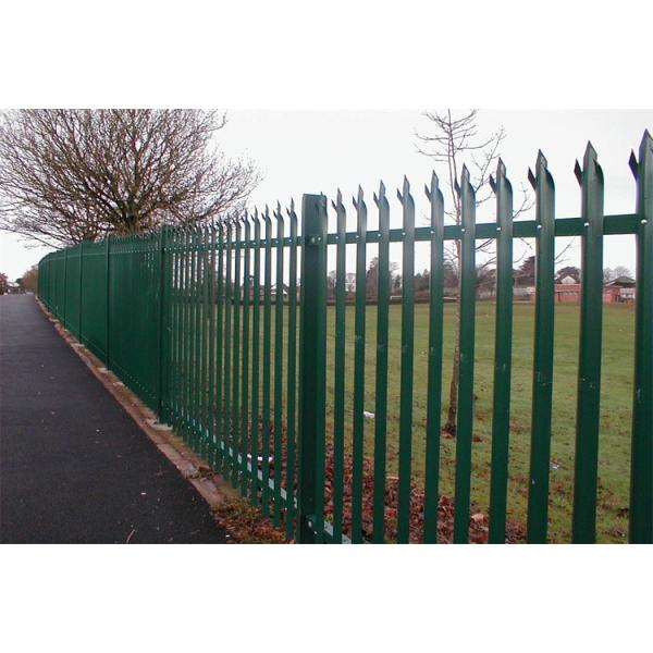 Hot Selling Good Quality Outdoor Steel Residential Security Palisade Fence For Market