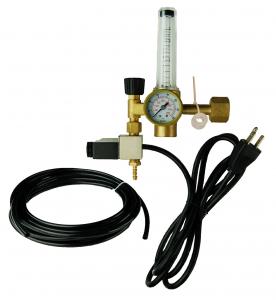 Cheap High Flow Victor Hydroponic And Garden Greenhouse Solenoid CO2 Regulator With Heater for sale