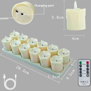 Rechargeable LED Candles