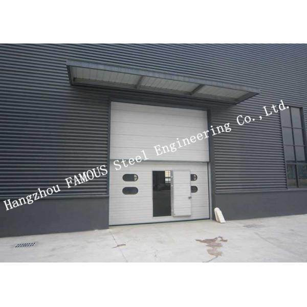 Private Customized Industrial Garage Doors For Warehouse / Cold Room Storage