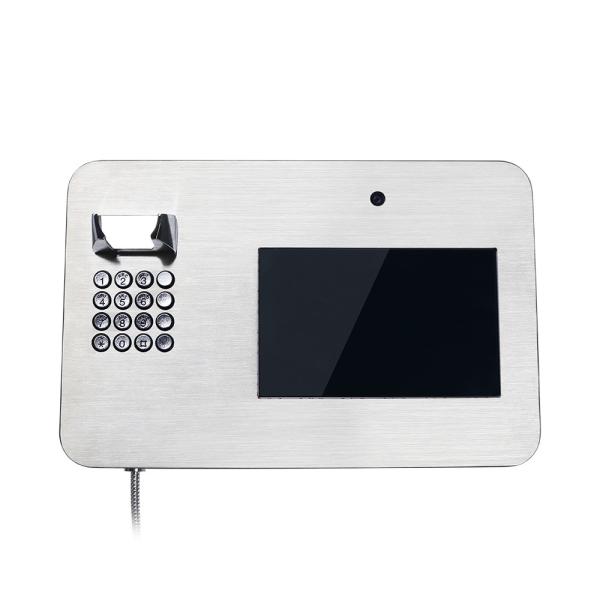 SUS316 Anti Vandal Telephone Prison Telephone 1280*800 IPS